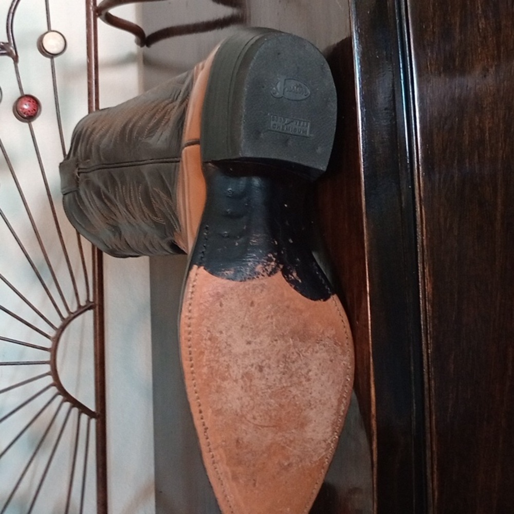 Vintage Justin boots EUC from 1977 with original box. COLLECTABLE! - Picture 6 of 9